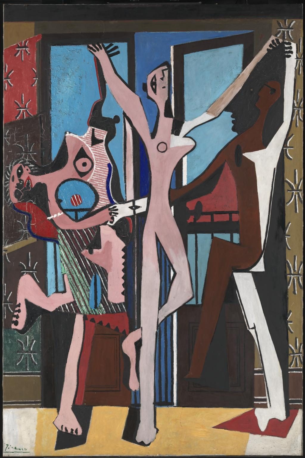 Pablo Picasso, The Three Dancers (1925).